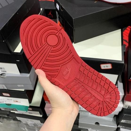 Air Jordan 1 Low Red Black by Air Jordan