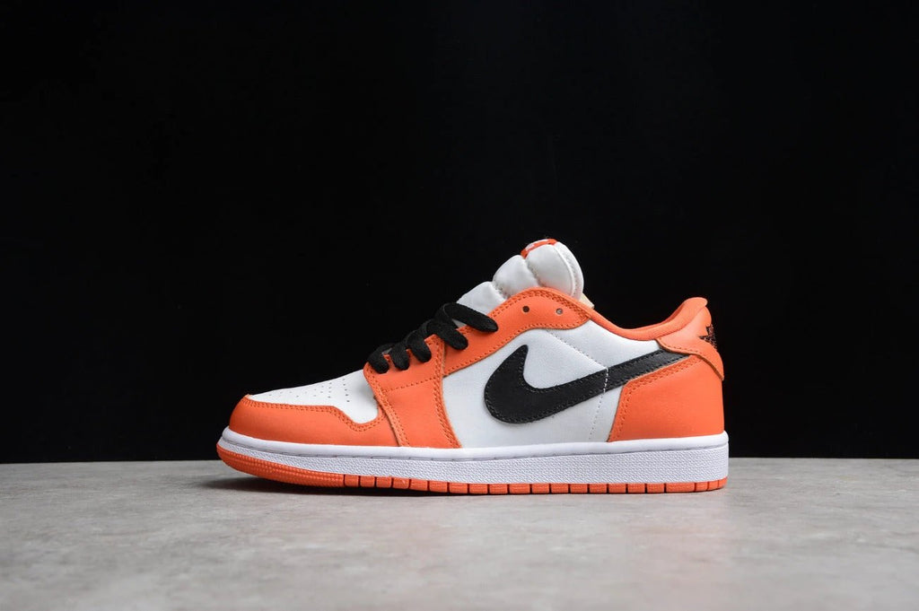 Air Jordan 1 Low OG White Orange Black by Air Jordan