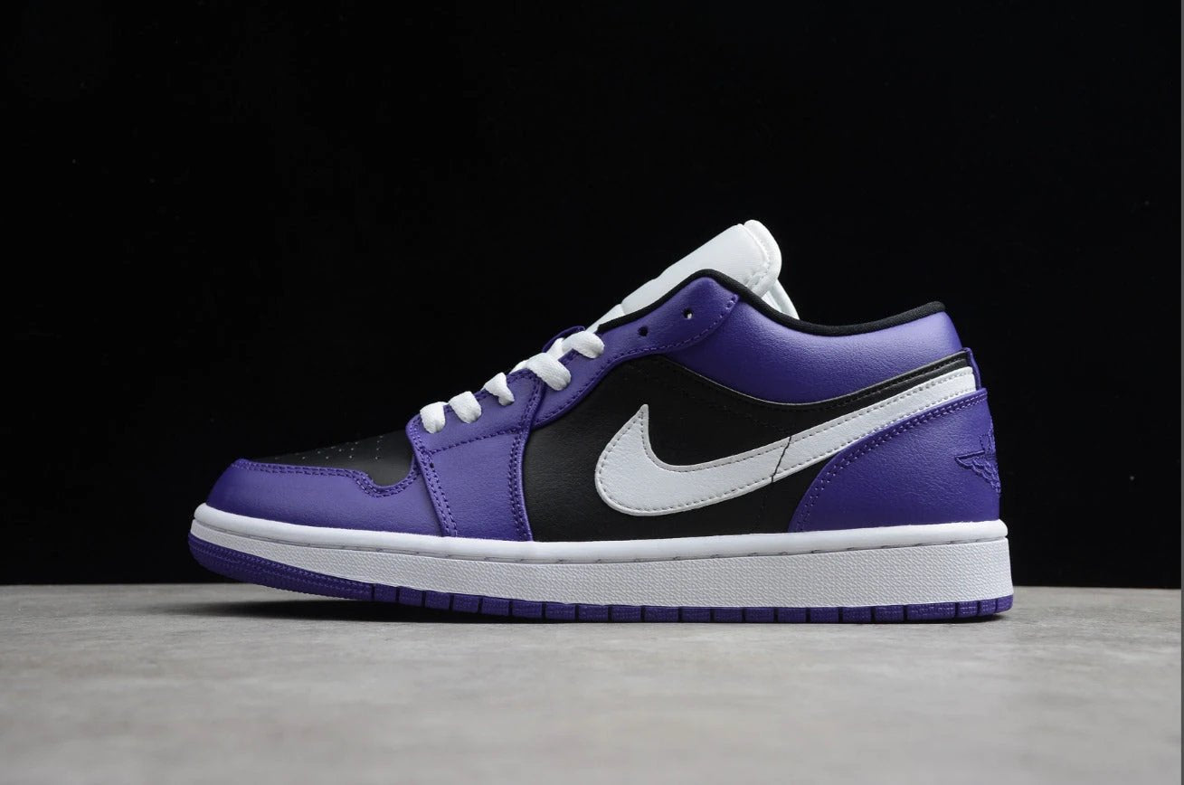 Air Jordan 1 Low Top Purple Black by Air Jordan