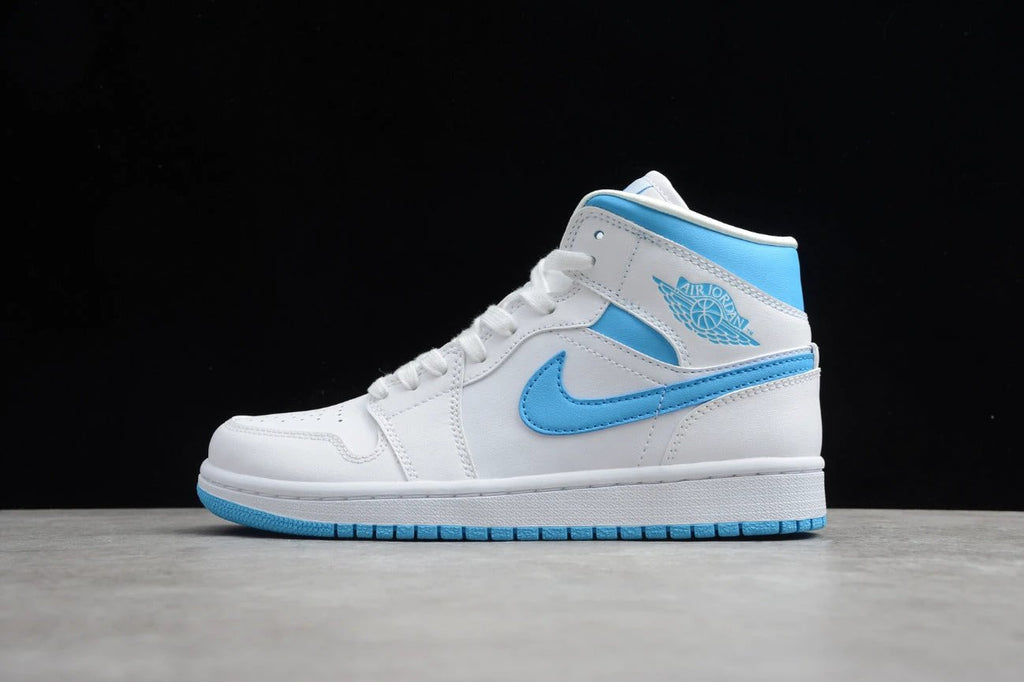 Air Jordan 1 Mid WMNS UNC by Air Jordan