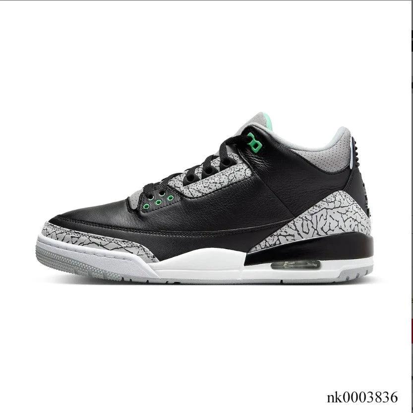 Air Jordan 3 Green Glow Shoes Sneakers by Air Jordan