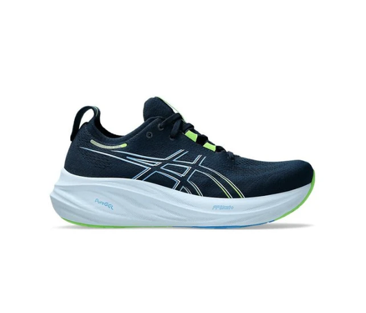 Asics Gel Nimbus 26 French Blue Electric Lime 1011B794-400 by Air Jordan