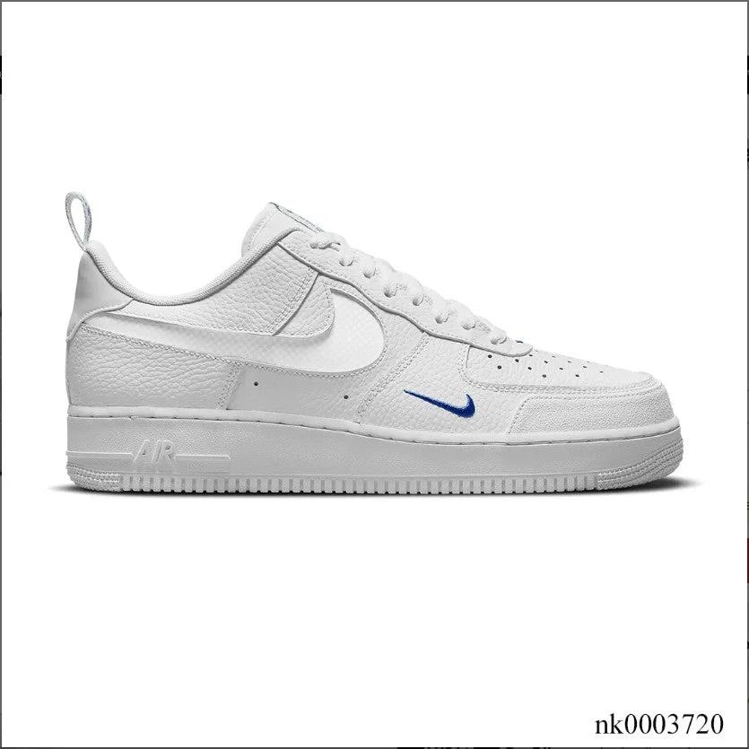 Air Force 1 Low White Grey Blue Shoes Sneakers by Air Jordan