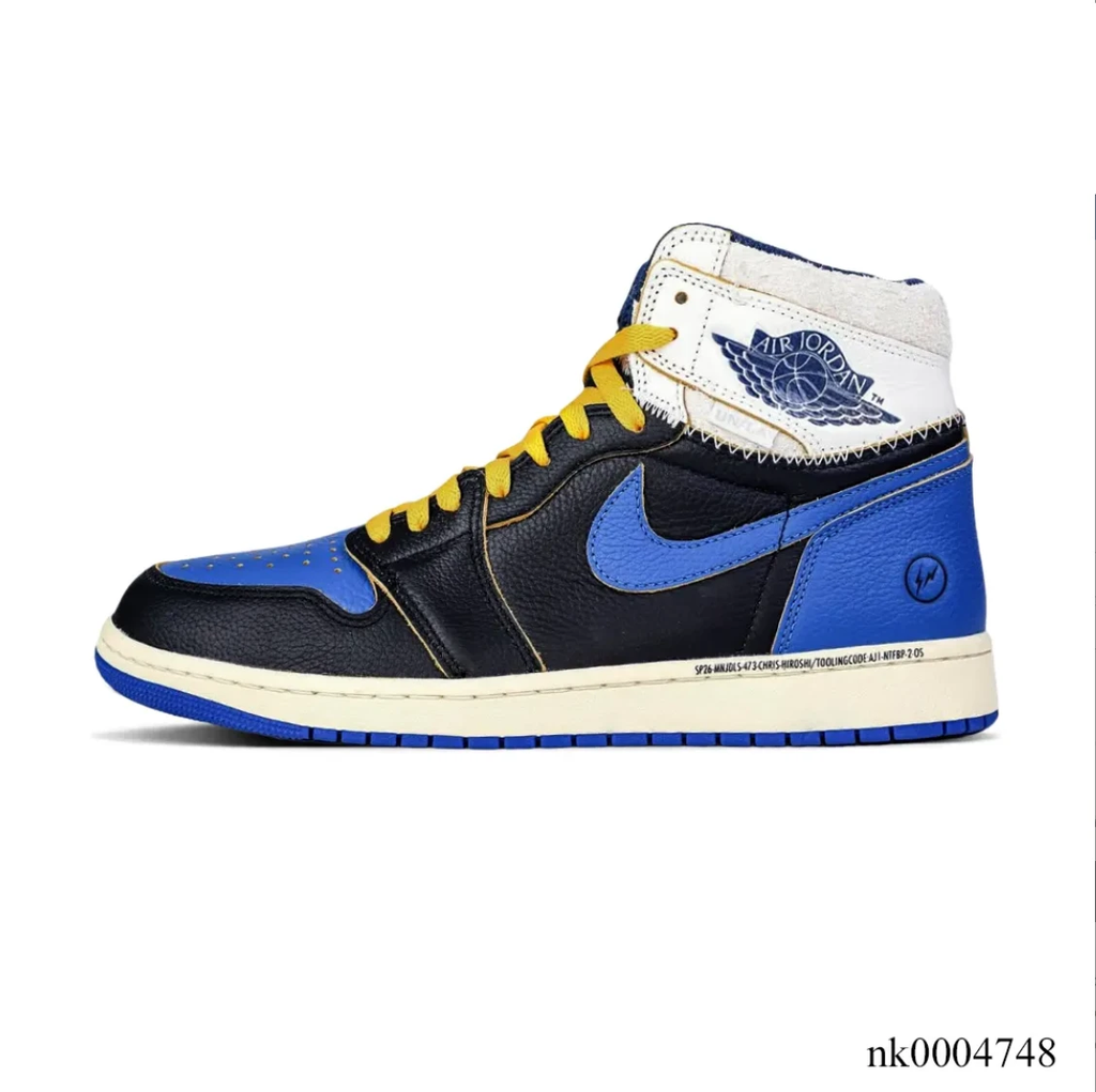 Fragment x Union LA x Air Jordan 1 High OG Sport Royal Shoes Sneakers by Air Jordan