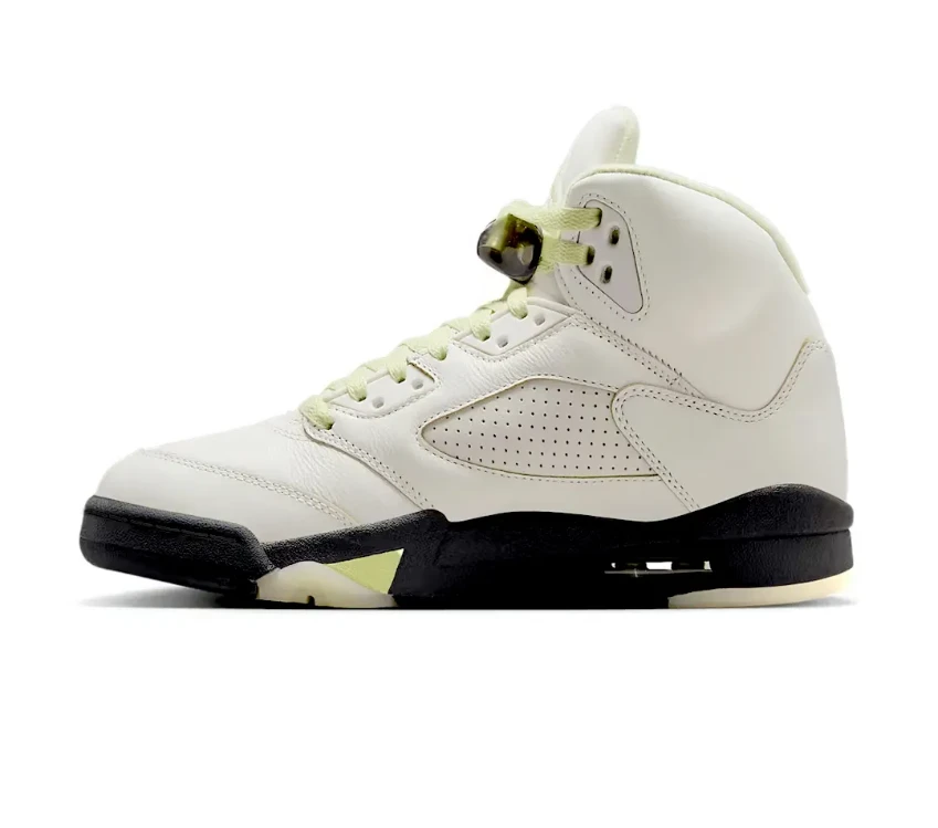 Air Jordan 5 Luminous Green Shoes Sneakers by Air Jordan