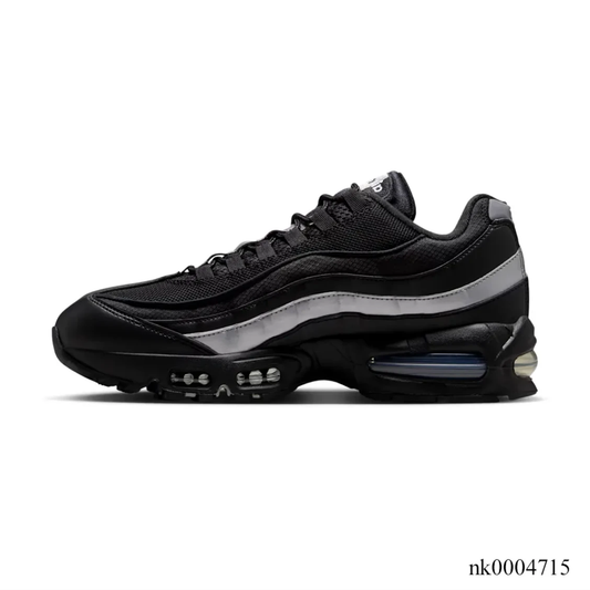 Air Max 95 Big Bubble Black Metallic Silver Shoes Sneakers by Air Jordan