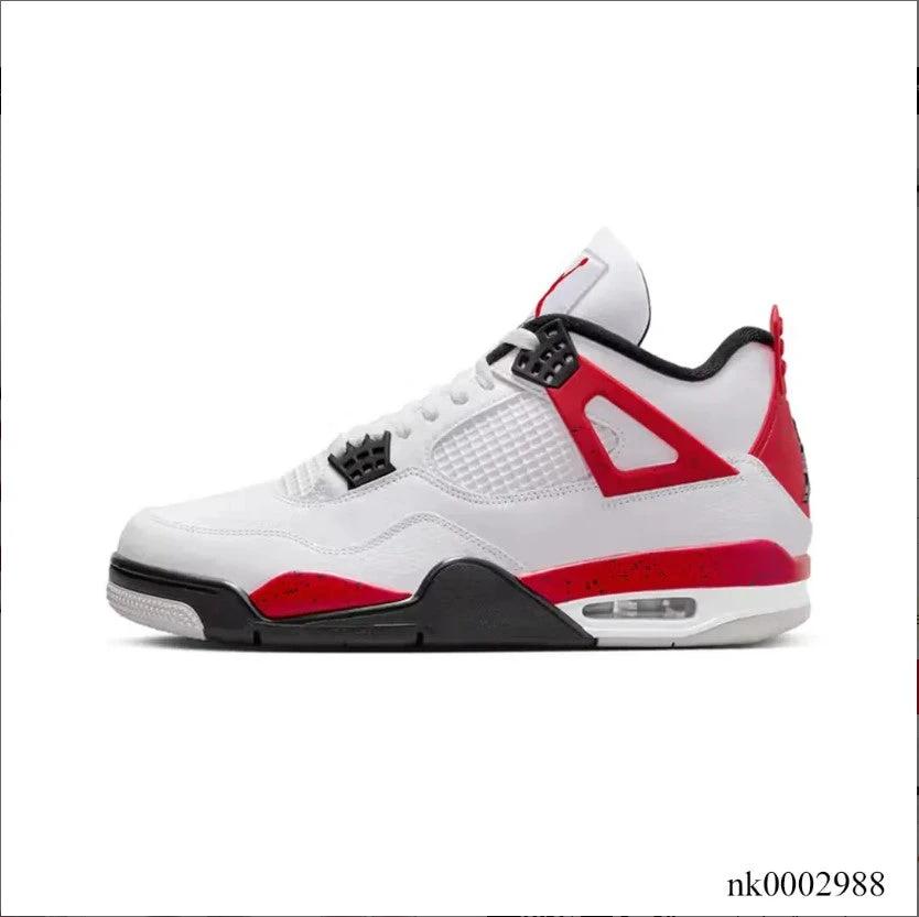 Air Jordan 4 Red Cement Shoes Sneakers by Air Jordan