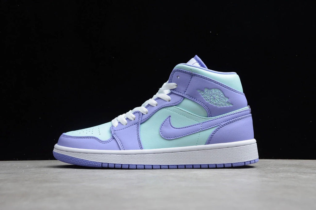 Air Jordan 1 Mid GS 'Purple Glacier Blue' by Air Jordan