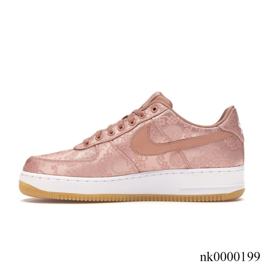 Air Jordan 1 Low Clot Rose Gold Silk Shoes Sneakers by Air Jordan