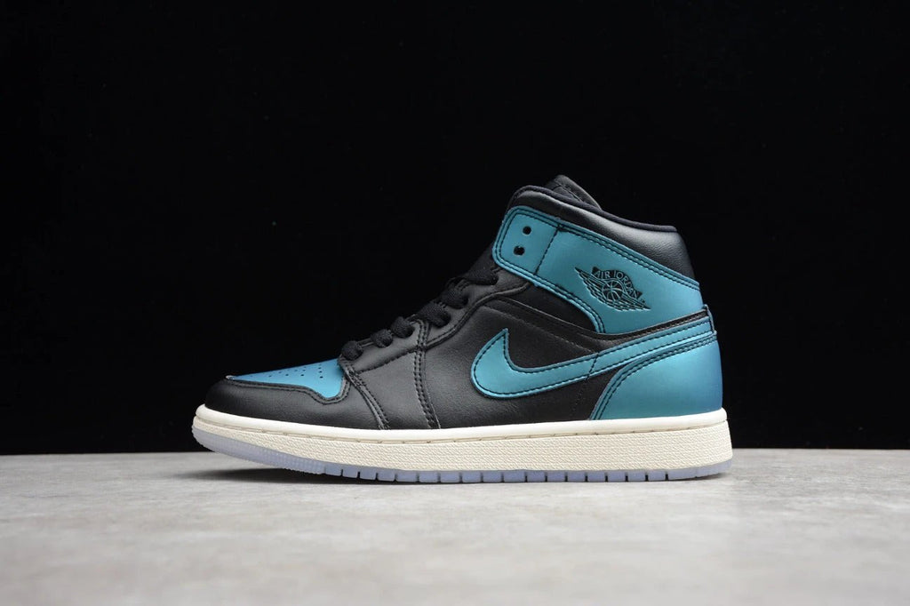 Air Jordan 1 Mid 'Metallic Turquoise' by Air Jordan