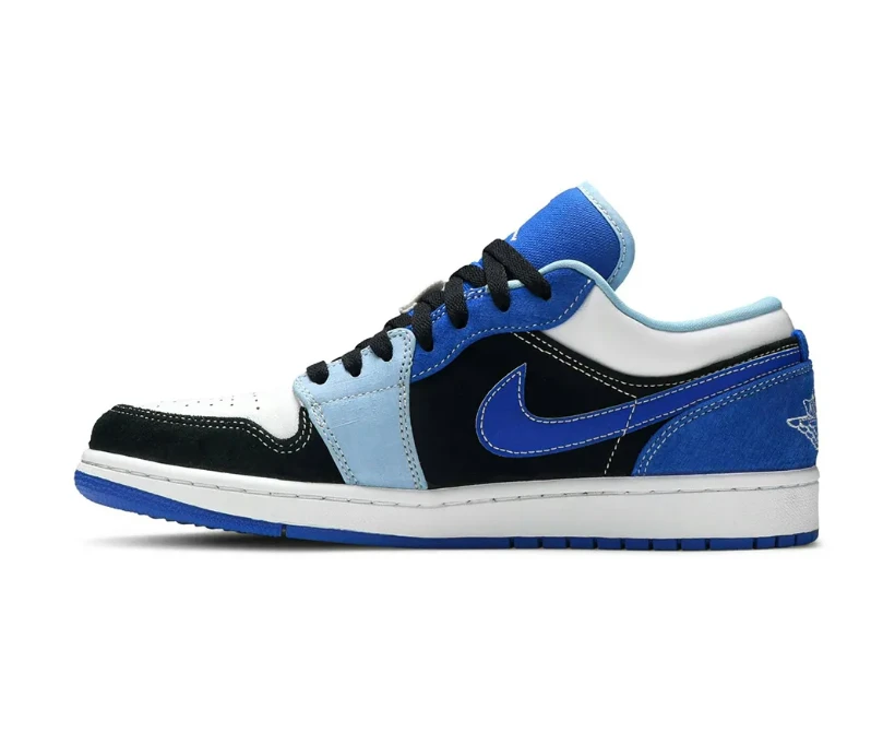 AJ 1 Low Racer Blue White Shoes Sneakers by Air Jordan