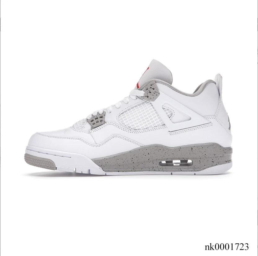 Air Jordan 4 Retro White Oreo (2021) Shoes Sneakers (Big Size Available) by Air Jordan
