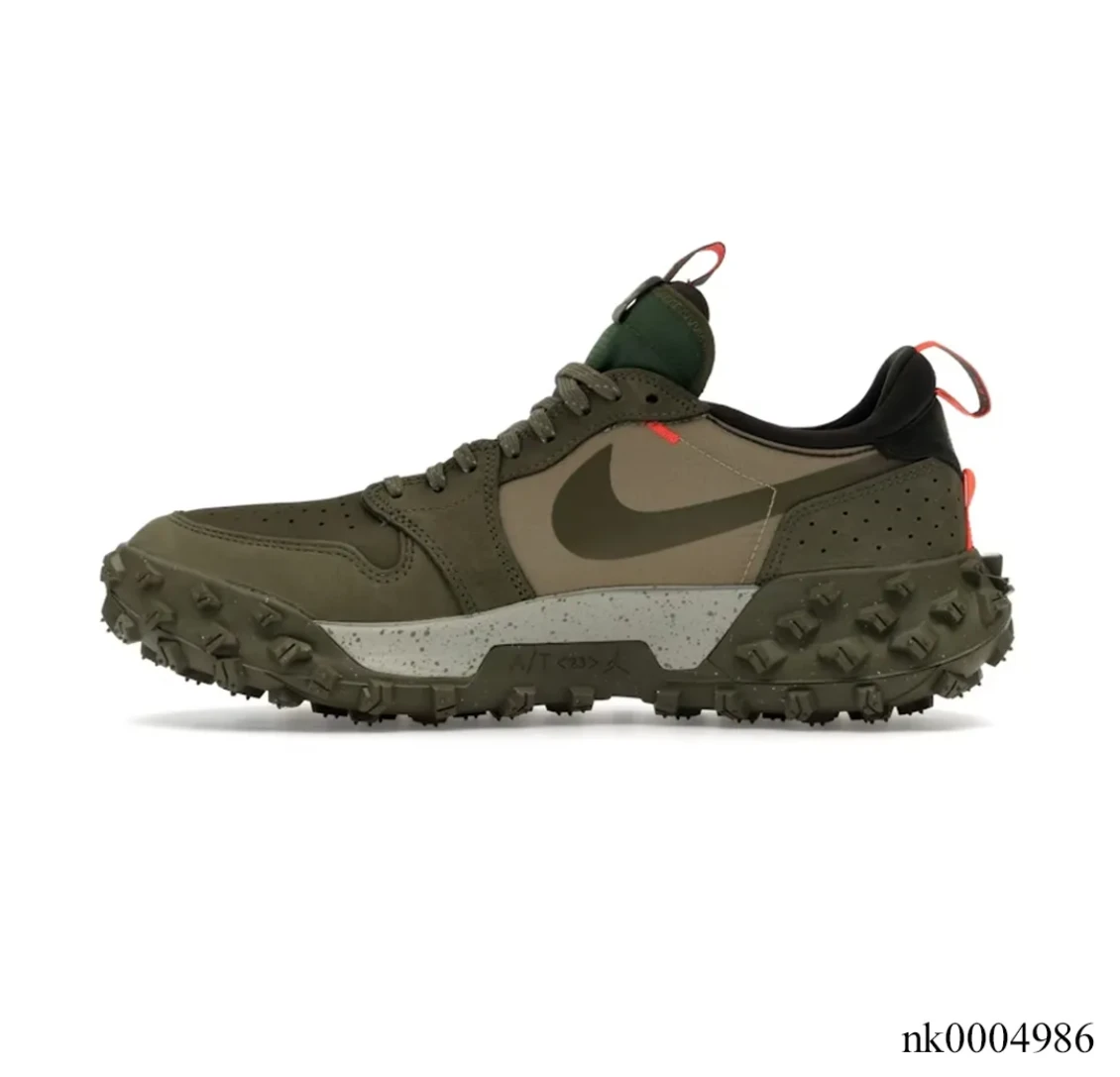 Air Jordan 1 Low Element GoreTex Medium Olive Shoes Sneakers by Air Jordan