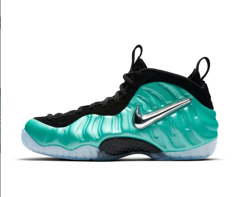 Air Foamposite Pro Island Green Shoes Sneakers by Air Jordan