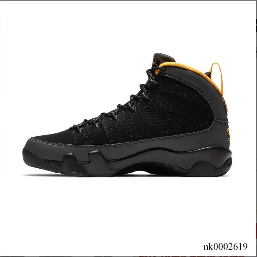 Air Jordan 9 Dark Charcoal University Gold Shoes Sneakers by Air Jordan
