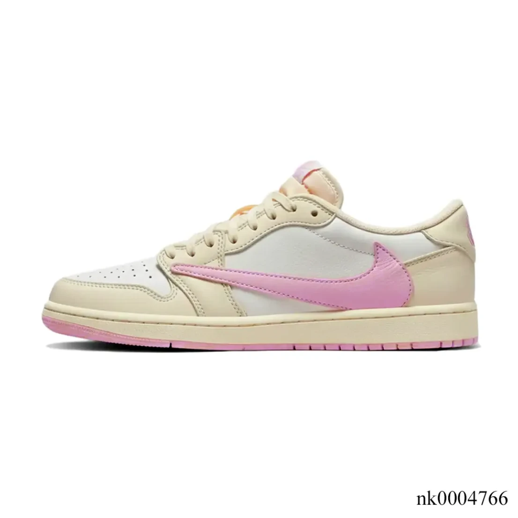 Travis Scott x Air Jordan 1 Low OG Sail Shy Pink Shoes Sneakers by Air Jordan