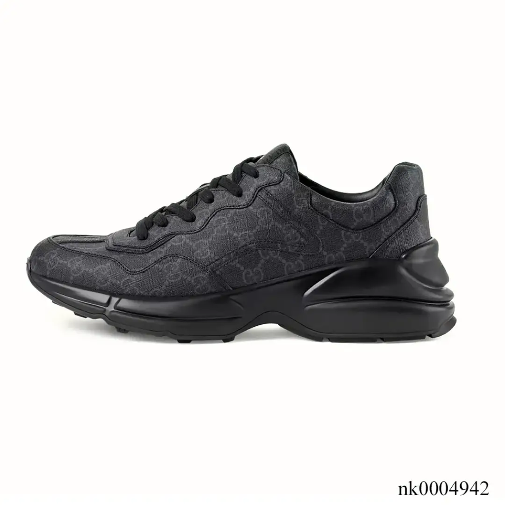 GG Rhyton Canvas ‘Black’ Shoes Sneakers by Air Jordan