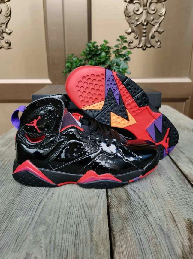 Air Jordan 7 Retro Black Patent by Air Jordan