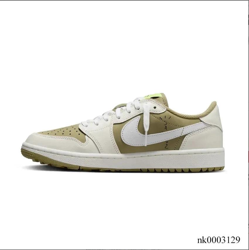 Travis Scott x AJ 1 Low Golf Neutral Olive Shoes Sneakers by Air Jordan