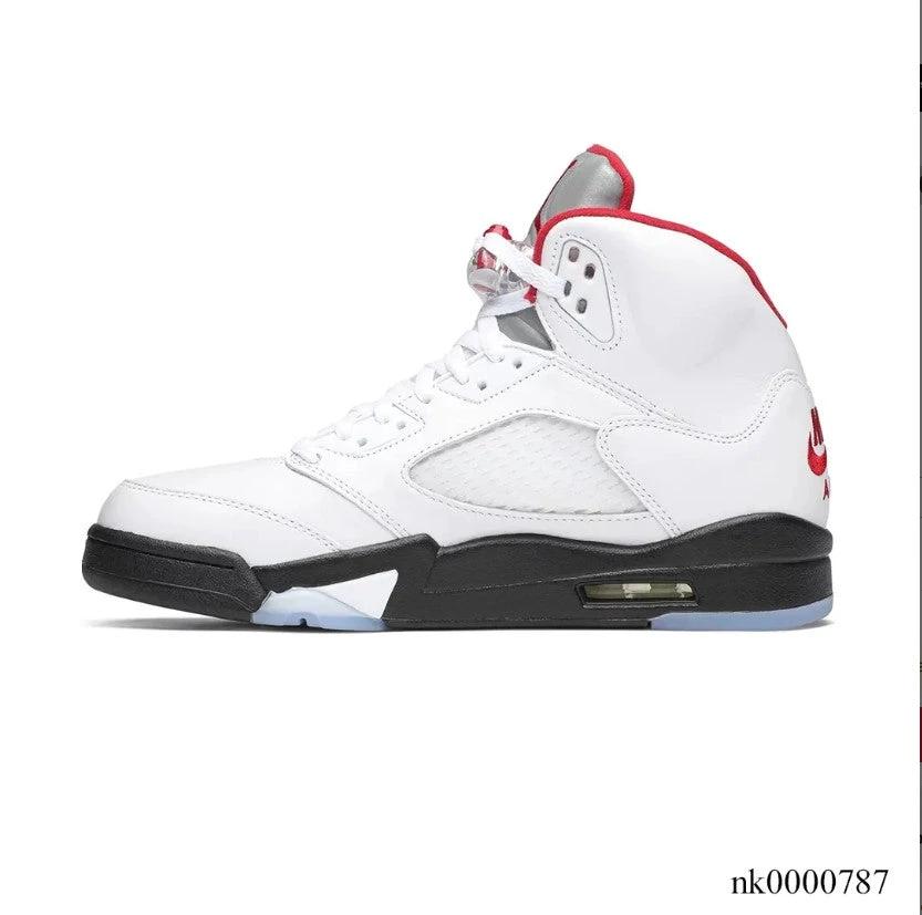 Air Jordan 5 Fire Red Silver Tongue (2020) Shoes Sneakers by Air Jordan