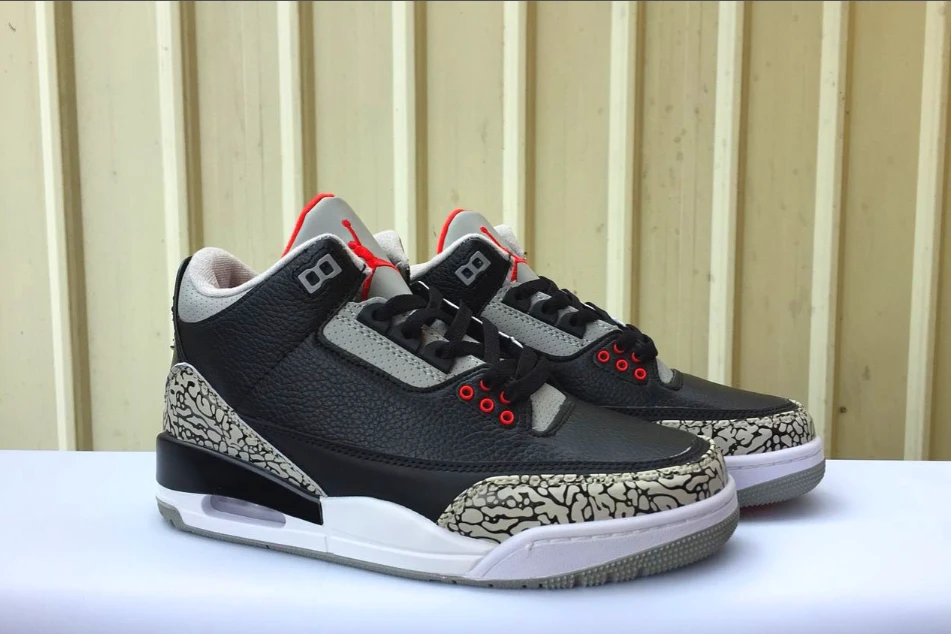 Air Jordan 3 Retro Black Cement by Air Jordan