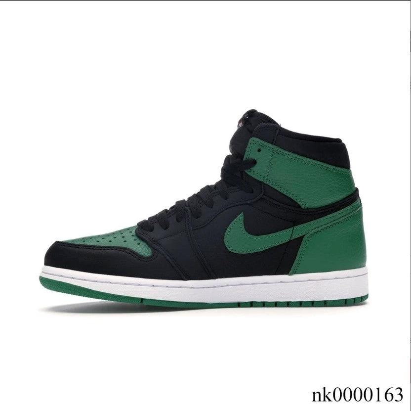 Air Jordan 1 Retro High Pine Green Black Shoes Sneakers by Air Jordan