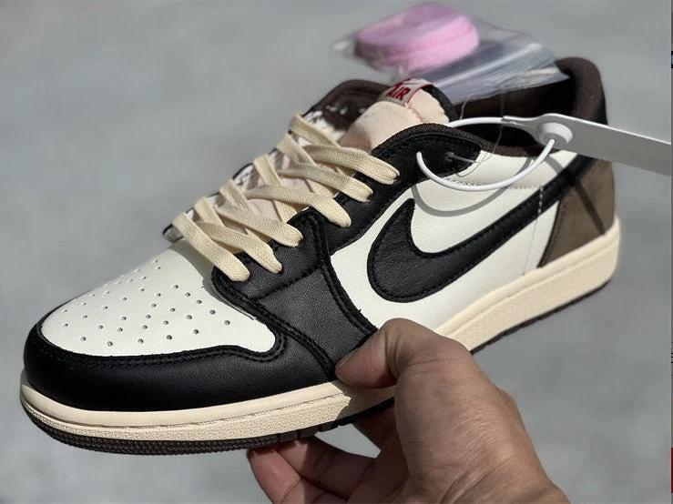 Travis Scott x Air Jordan 1 Low OG SP Dark Mocha Shoes Sneakers by Air Jordan