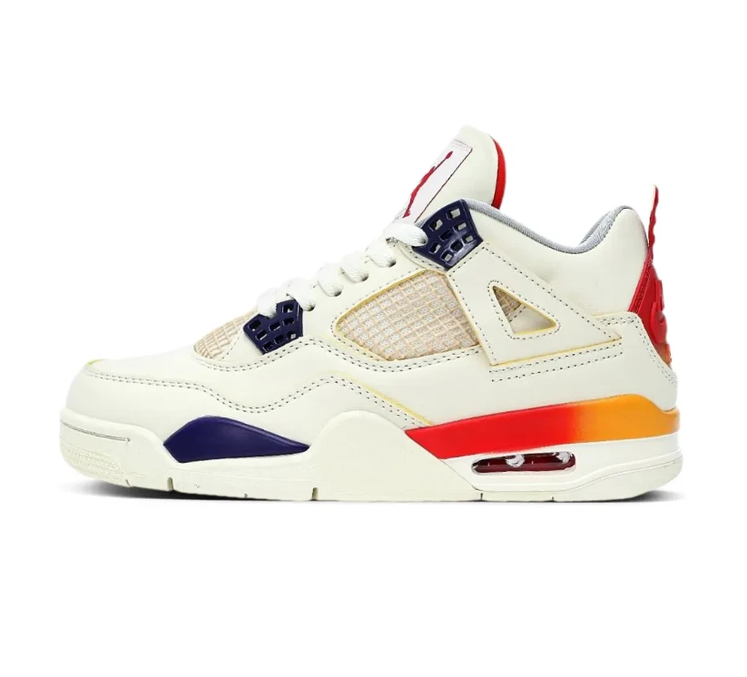 J Balvin x AJ 4 Medellín Sunset Shoes Sneakers by Air Jordan