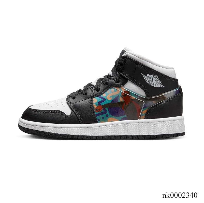 Air Jordan 1 Mid Hologram Shoes Sneakers by Air Jordan