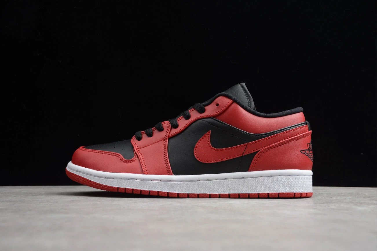 Air Jordan 1 Low Gang Black Red by Air Jordan