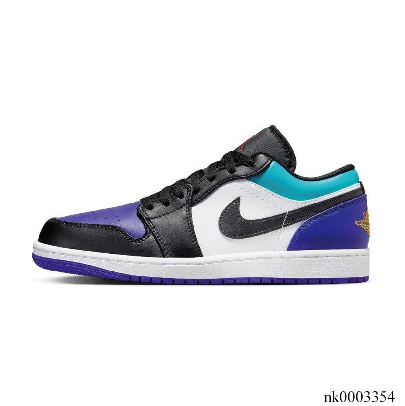Air Jordan 1 Low Court Purple Tropical Twist Shoes Sneakers by Air Jordan