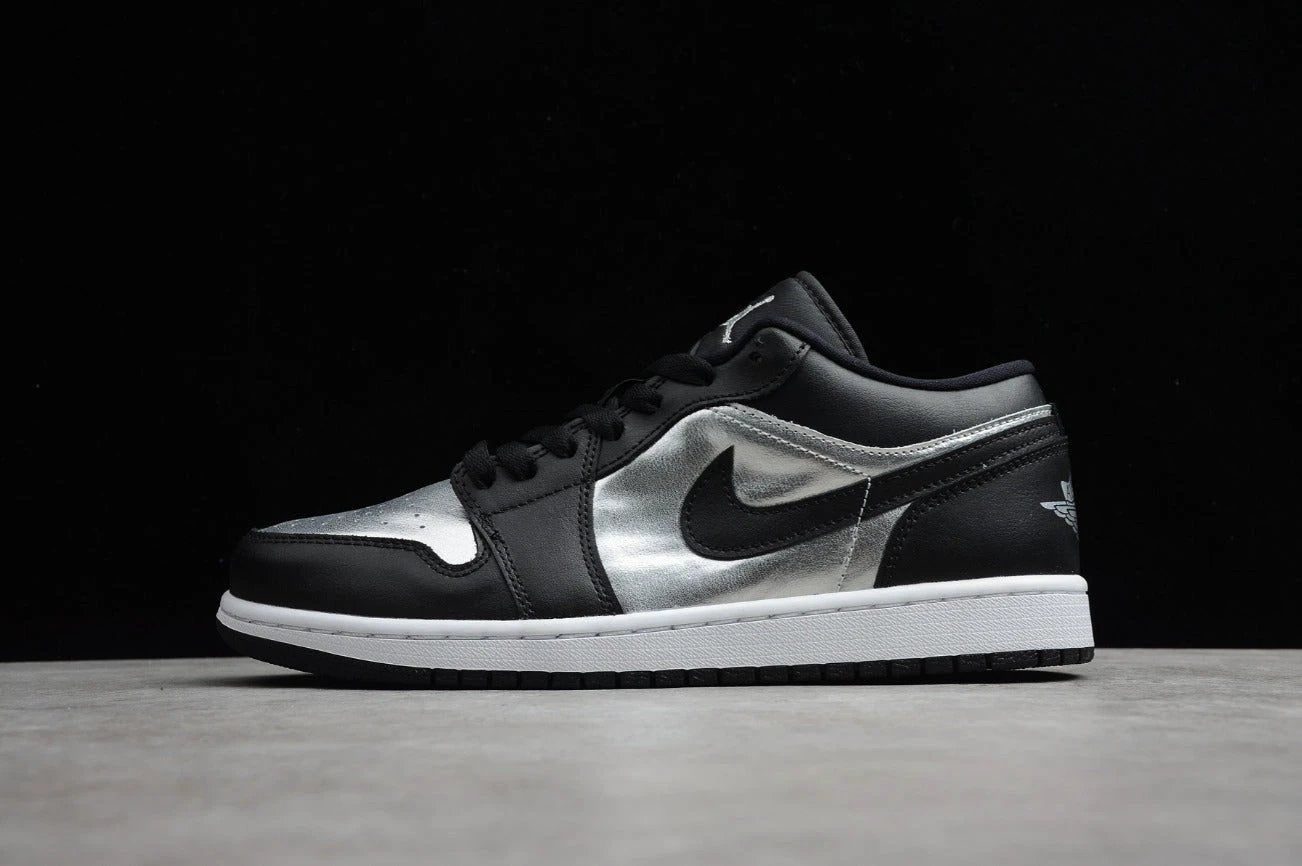 Air Jordan 1 Low SE Cool Black Silver by Air Jordan