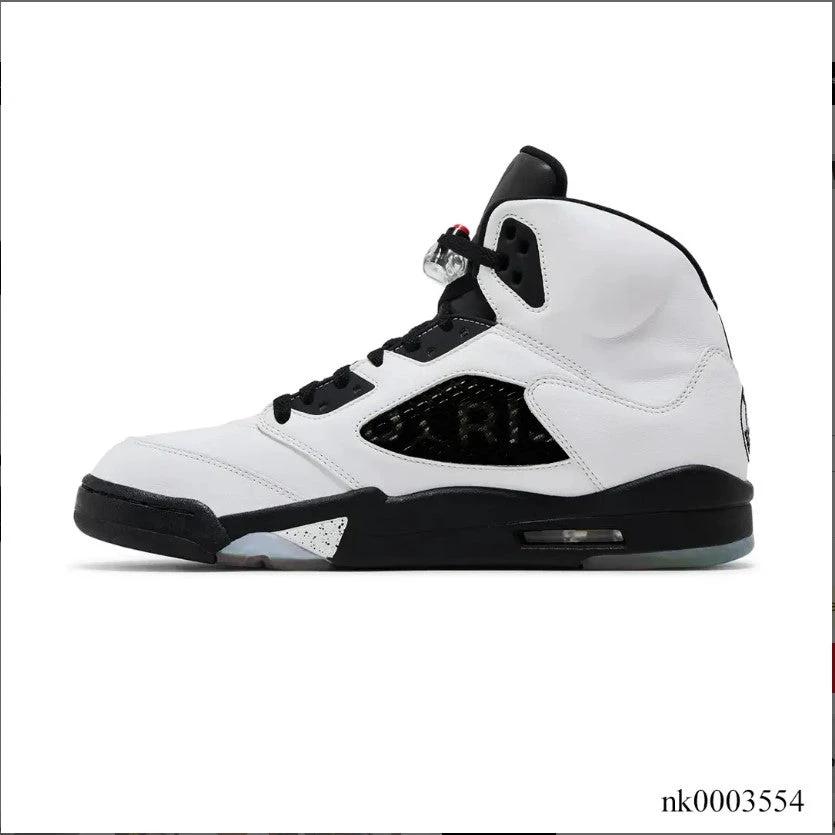 Air Jordan 5 Paris Saint Germain F&F White Shoes Sneakers by Air Jordan