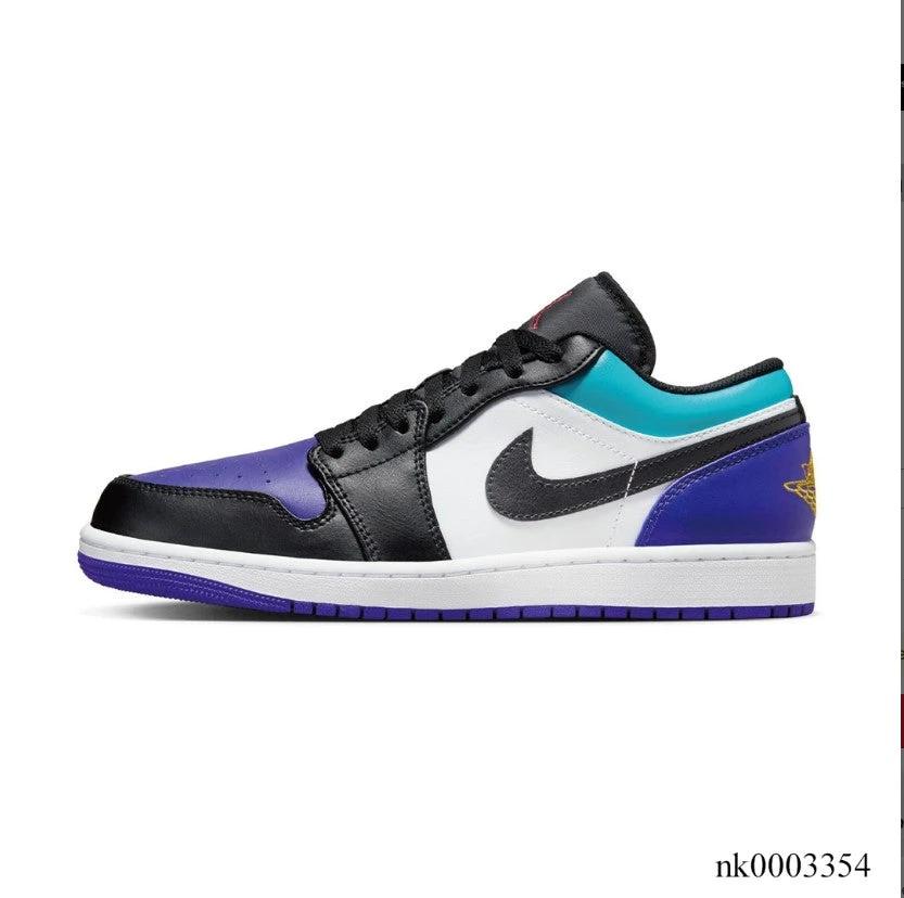 Air Jordan 1 Low Court Purple Tropical Twist Shoes Sneakers by Air Jordan