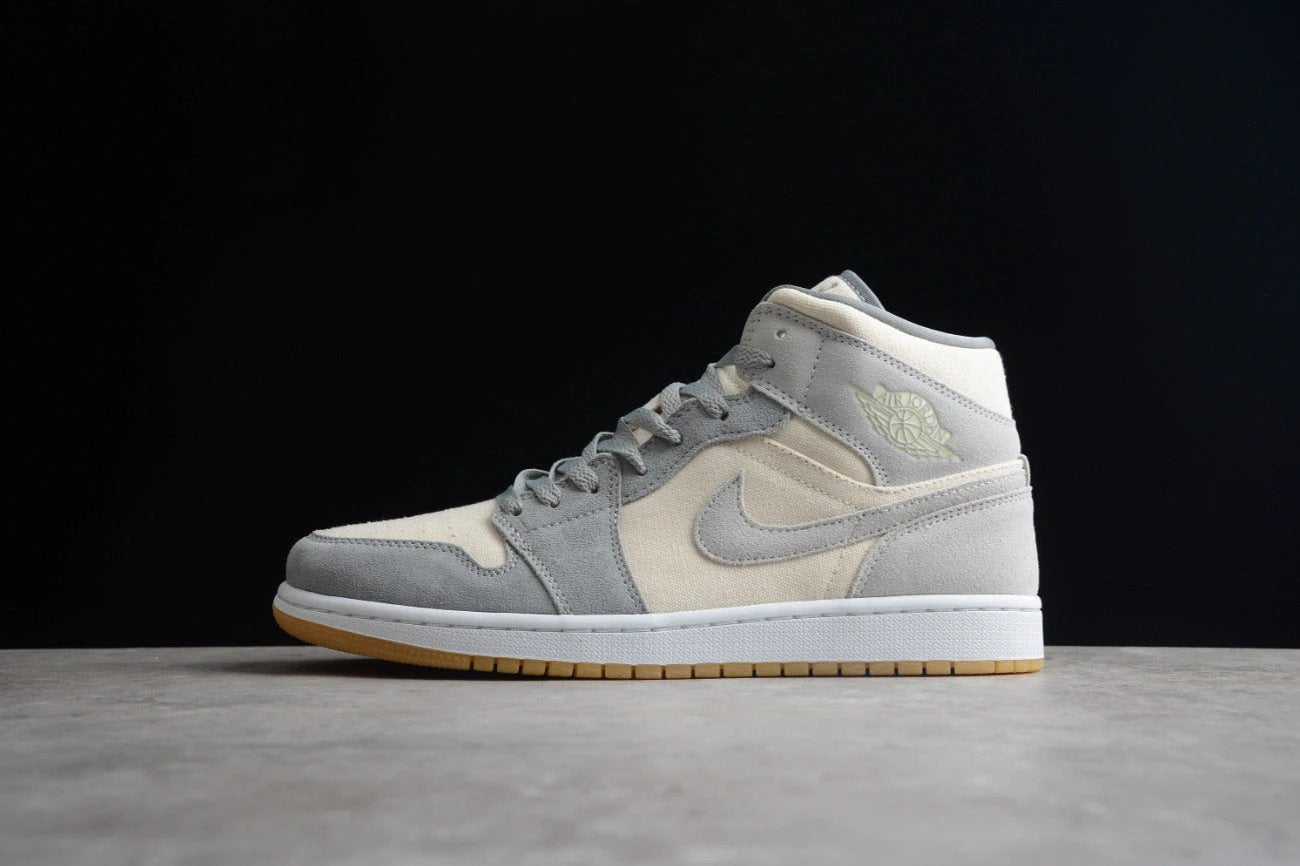 Air Jordan 1 Mid Beige Coconut Milk by Air Jordan