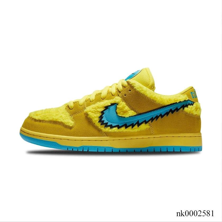 New Balance Dunk Low Grateful Dead Bears Opti Yellow Shoes Sneakers by Air Jordan
