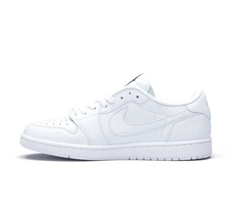 Travis Scott x AJ 1 Low White Party Shoes Sneakers by Air Jordan
