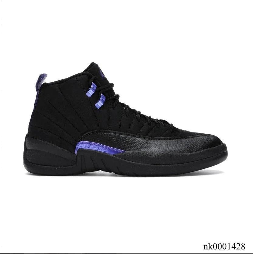 Air Jordan 12 Retro Black Dark Concord Shoes Sneakers by Air Jordan
