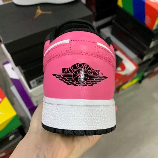 Air Jordan 1 Low Black Pink White by Air Jordan