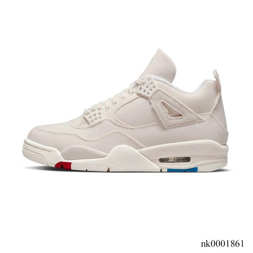 Air Jordan 4 Retro Blank Canvas Shoes Sneakers by Air Jordan