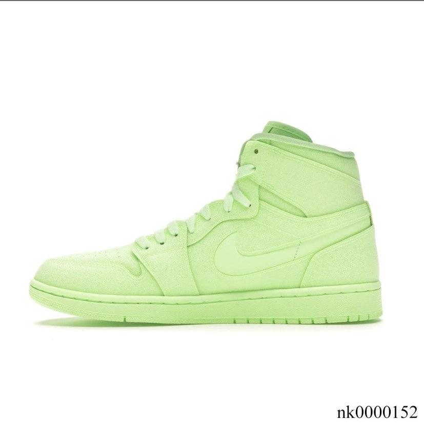 Air Jordan 1 Retro High Barely Volt (W) Shoes Sneakers by Air Jordan