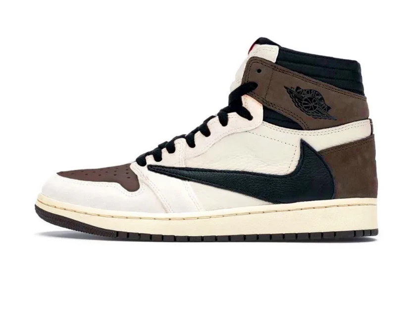 Travis Scott x AJ 1 High OG SP Reverse Mocha Shoes Sneakers by Air Jordan