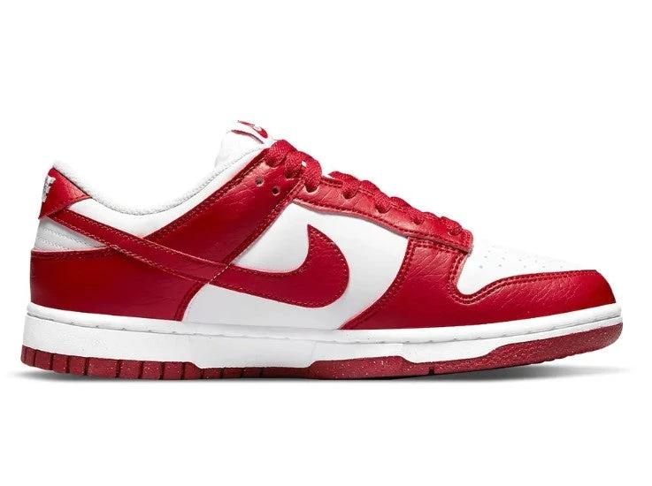 Dunk Low Next Nature White Gym Red Shoes Sneakers by Air Jordan
