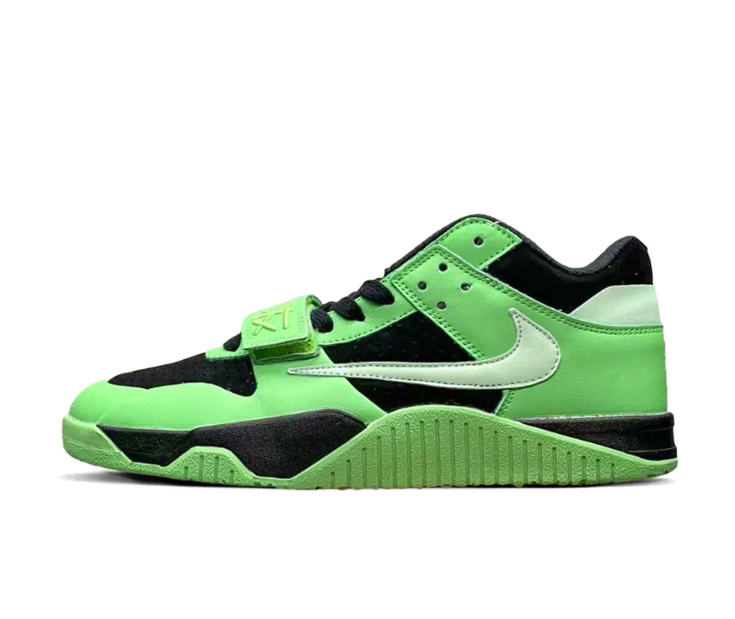 Travis Scott x Jumpman Jack Green Spark Shoes Sneakers by Air Jordan