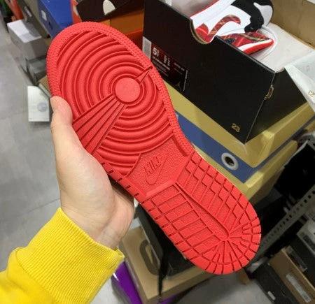 Air Jordan 1 Mid Christmas Red Plaid by Air Jordan