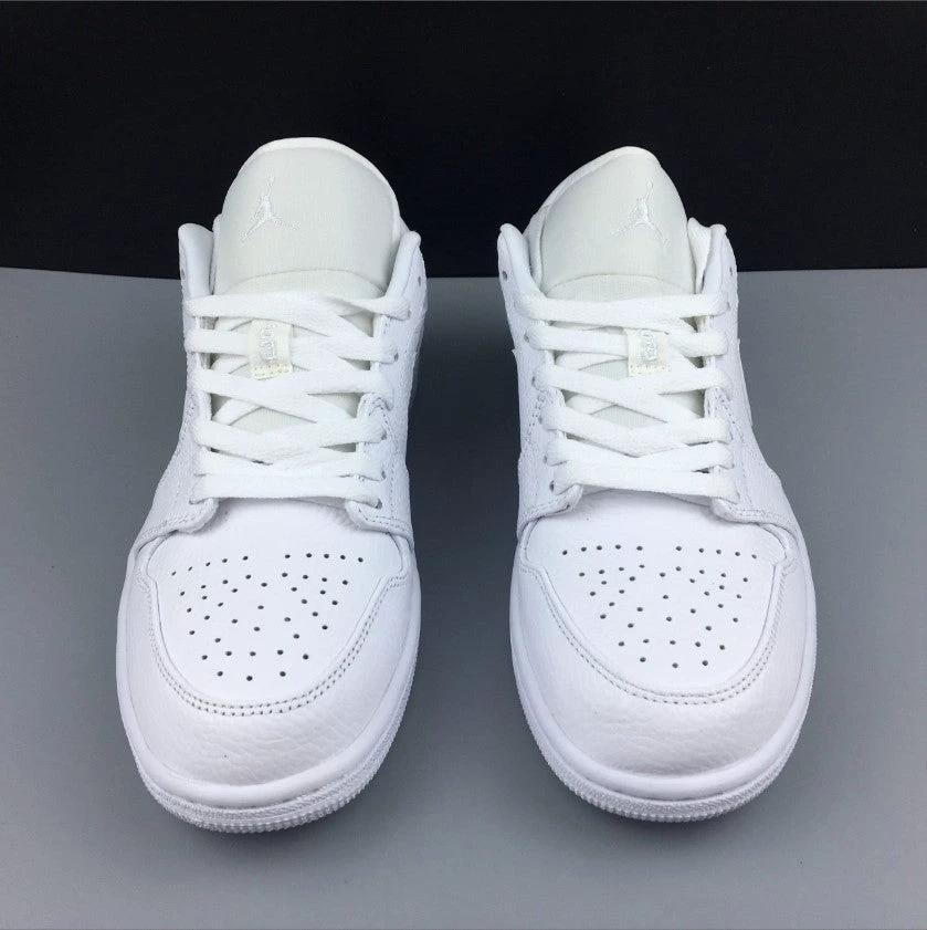 Air Jordan 1 Low Triple White (2019) Shoes Sneakers by Air Jordan