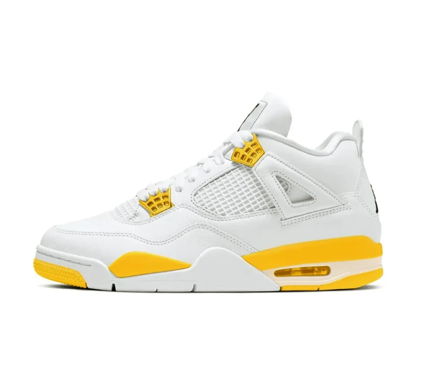 Air Jordan 4 Vivid Sulfur Shoes Sneakers by Air Jordan