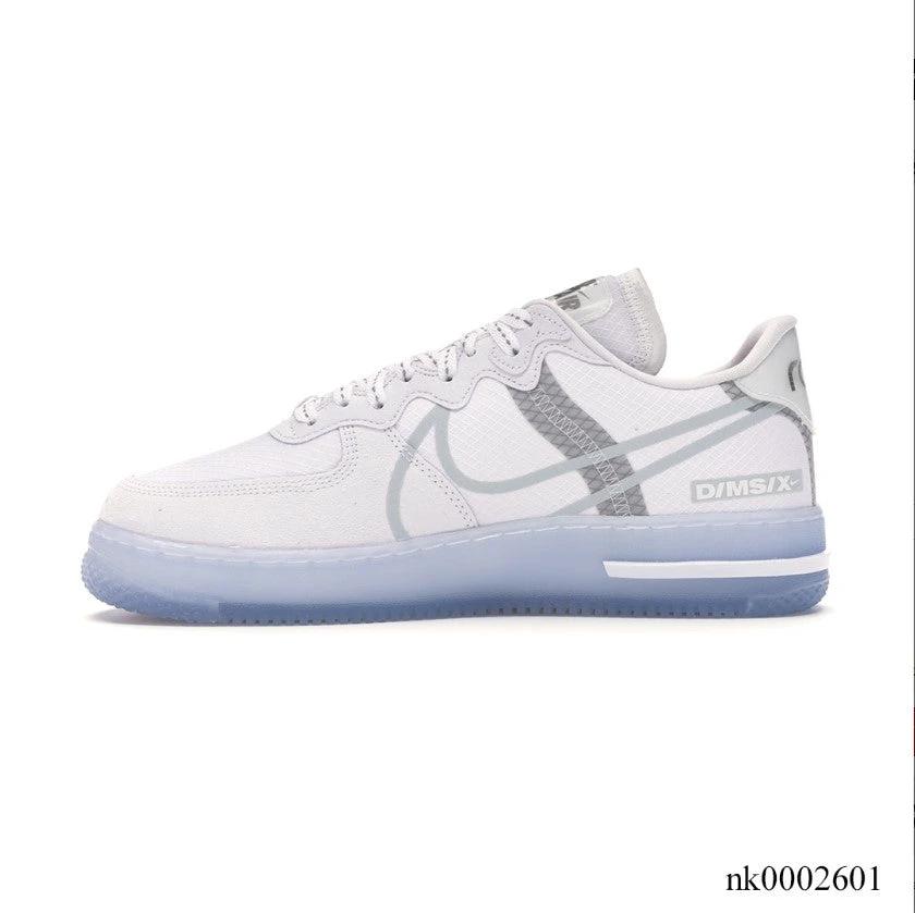 OFF-WHITE 1 React White Light Bone Shoes Sneakers by Air Jordan