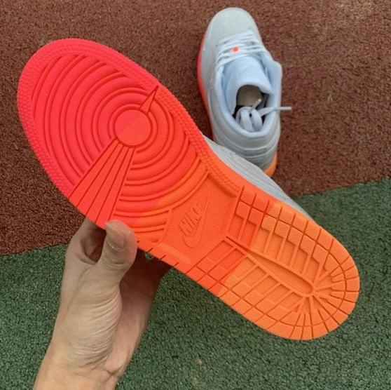 Air Jordan 1 Low White Neon by Air Jordan