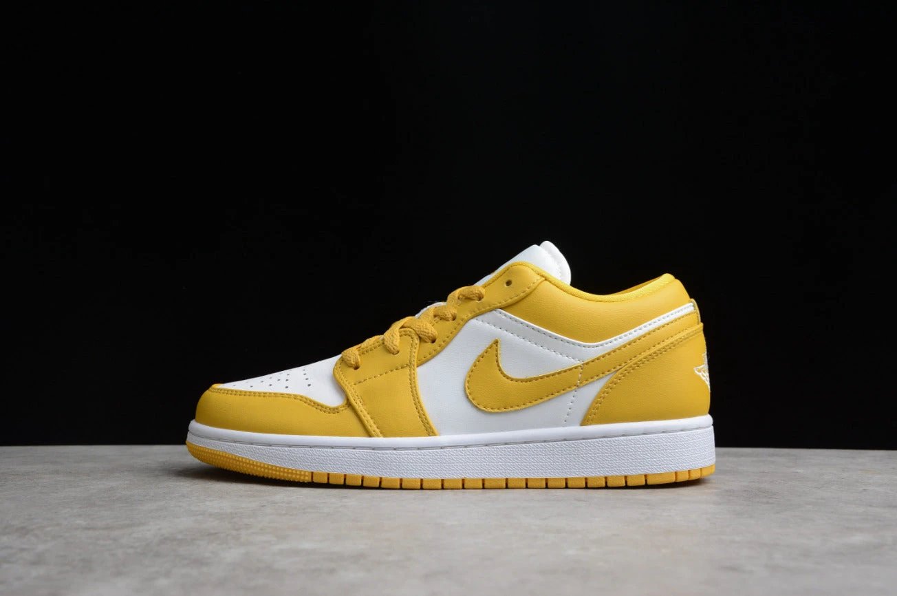 Air Jordan 1 Low White Mustard by Air Jordan